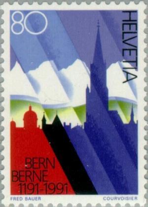 Colnect-141-061-Silhouette-of-Bern--amp--Berner-Alps.jpg