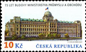 Colnect-3769-417-75-Years-of-Building-of-Ministry-of-Trade-of-the-Czech-Rep.jpg