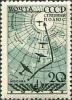 Colnect-711-467-Route-of-North-pole-flight.jpg
