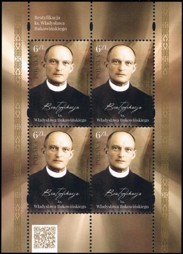 Colnect-3571-389-The-beatification-of-Fr-Wladyslaw-Bukowi%C5%84ski.jpg