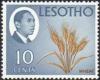 Colnect-1730-059-King-Moshoeshoe-II-and-Wheat.jpg