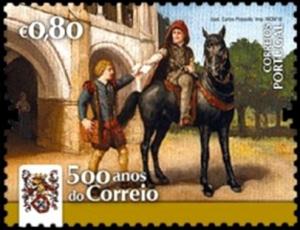 Colnect-3698-874-500-years-postal-services-in-Portugal.jpg