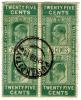 Ceylon_25c_telegraph_stamp_pair_1910_used_Puwakpitiya.jpg