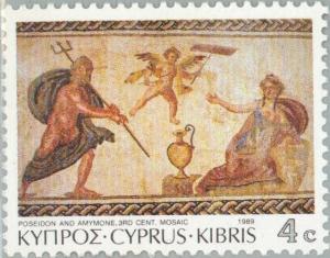 Colnect-177-356-Paphos-Mosaics---Poseidon-and-Anymone-3rd-cent-AD.jpg