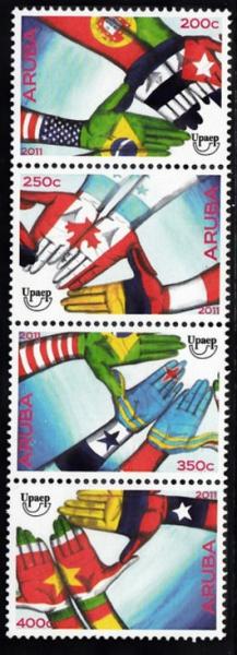 Colnect-1753-629-Strip-of-4-America-Issue.jpg