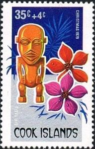 Colnect-5447-272-Ancestral-Statue-and-Flowers.jpg