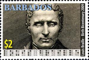 Colnect-5132-281--Louis-Braille--in-Braille-text.jpg