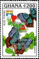 Colnect-5993-190-Blue-Salamis-Butterfly-Salamis-temora---overprinted.jpg