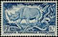 Colnect-582-325-Black-Rhinoceros-Diceros-bicornis-African-Rock-Phython-P.jpg