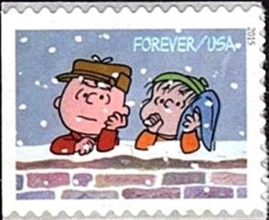 Colnect-2878-310-Charlie-Brown-and-Linus-by-a-wall.jpg