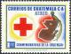 Colnect-2677-531-Red-cross-map-and-quetzal.jpg