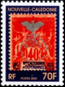 Colnect-858-318-Centenary-of-first-cagou-bird-emblem-on-stamp.jpg