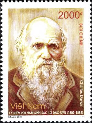 Colnect-610-257-Bicentenary-of-birth-of-Charles-Darwin-1809-1882.jpg