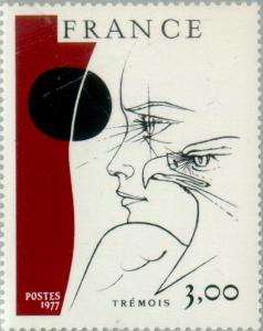 Colnect-145-095-Pierre-Yves-Tr%C3%A9mois--Face-of-the-eagle-.jpg