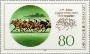 Colnect-153-936-125-years-horse-racing-track-Hoppegarten.jpg