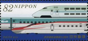 Colnect-3046-630-Joetsu-Shinkansen-E1-series-and-Akita-Shinkansen-E6-series.jpg