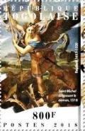 Colnect-4899-472-Saint-Michael-slaying-the-demon-1518-Raphael.jpg