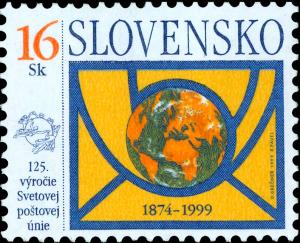 Colnect-3230-762-Emblem-of-Slovakian-Post-with-globe.jpg