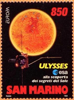 Colnect-1206-044-Ulysses-probe-and-sun.jpg