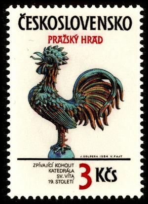 Colnect-3803-360-Crowing-rooster-St-Vitus-Cathedral-19th-century.jpg