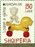 Colnect-3149-388-Horse-with-wheels-and-teddy-bear-made-of-plastic.jpg