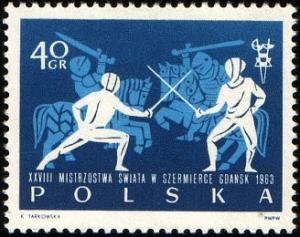 Colnect-1982-847-Fencers-and-knights-in-armor.jpg