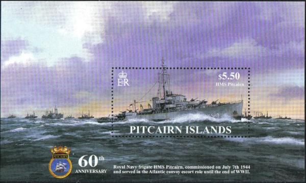 Colnect-2517-339-HMS-Pitcairn-on-convoy-duty.jpg