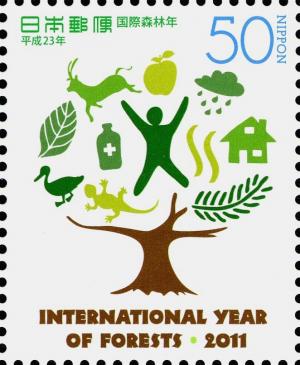 Colnect-4156-800-Emblem-of-the-International-Year-of-the-Forests.jpg