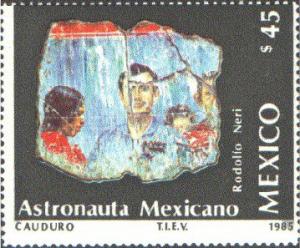 Colnect-2927-980-Painting-of-the-first-Mexican-astronaut.jpg
