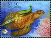 Colnect-1609-964-Hawksbill-Turtle-Eretmochelys-imbricata-Remora-Echeneida.jpg