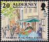 Colnect-5222-024-Historical-events---Traders-in-Victoria-Street.jpg