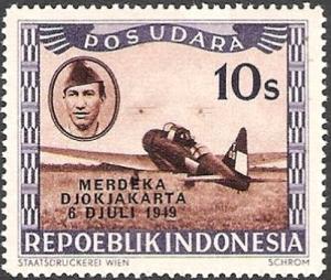 Colnect-2419-045-Airplane--overprint-Merdeka-Djokjakarta-6-Juli-1949.jpg