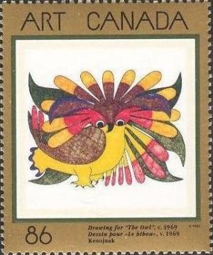 Colnect-3729-587-Drawing-for--quot-The-Owl-quot--Kenojuak-c-1969.jpg