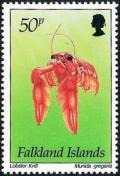 Colnect-3909-713-Swarming-Squat-Lobster-Munida-gregaria.jpg
