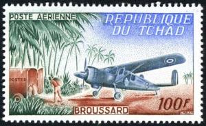 Colnect-2726-478-Mail-truck-and-Broussard-plane.jpg
