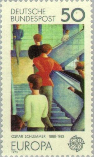 Colnect-152-967-CEPT----quot-Bauhaus-Staircase-quot--Painting.jpg
