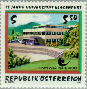Colnect-137-638-Klagenfurt--University-25th-anniversary.jpg