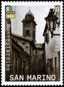 Colnect-5296-711-Bell-tower-of-the-Church-of-San-Lorenzo-in-Montegiardino.jpg