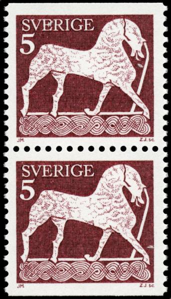 Colnect-4339-191-A-horse-from-a-picture-stone-from-L-auml-rbro-Gotland.jpg