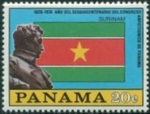 Colnect-2599-094-Bolivar-and-Surinam-Flag.jpg