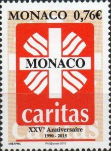 Colnect-3070-243-25th-anniversary-of-Caritas-Monaco.jpg
