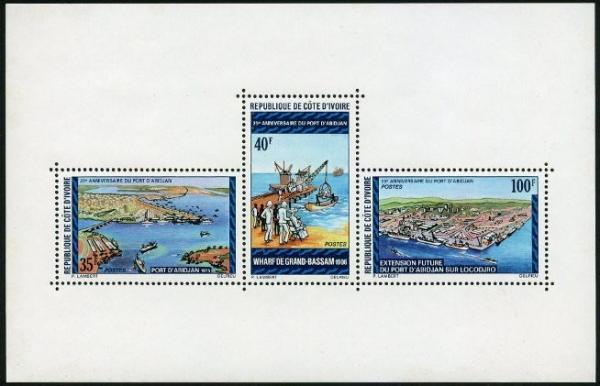 Colnect-1051-009-25th-anniversary-souvenir-sheet-from-the-port-of-Abidjan.jpg