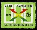 Colnect-1889-526-X-in-Ghana-Flag.jpg