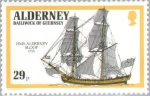 Colnect-124-058-H-M-S-Alderney-sloop-1755.jpg