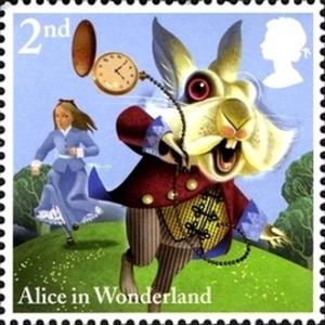 Colnect-2551-035-Alice-and-the-White-Rabbit.jpg