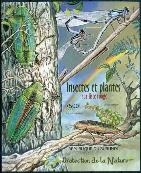 Colnect-3102-346-Insects--amp--Plants-of-Red-List.jpg