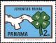 Colnect-2793-827-Map-of-Panama-and-Rural-youth-4-S-program.jpg