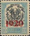 Colnect-2432-633-Coat-of-arms-with-brick-red-print-of-the-year-1920.jpg