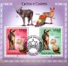 Colnect-3739-600-Coyote-Canis-latrans-Cactus-Pseudolobivia-pelecyrhachis.jpg