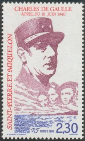 Colnect-876-305-Fiftieth-anniversary-of-de-Gaulle--s-call-for-French-Resistan.jpg